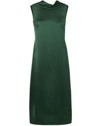 Altuzarra - Sethie Open-Back Silk-Satin Midi Dress - Lyst
