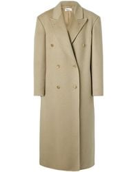 The Row - Hariet Double-Breasted Coat - Lyst