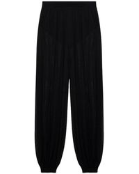 Jonathan Simkhai - Sheer-Finish Cuffed Trousers - Lyst