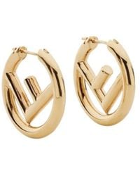Fendi - F Is Earrings - Lyst