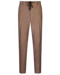 Peserico - Drawstring Tailored Trousers - Lyst