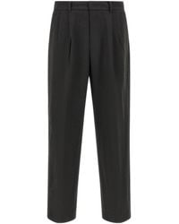 DUNST - Double Pinch Wide-Leg Pants - Lyst