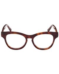 Moncler - Eyewear Round Frame Glasses - Lyst