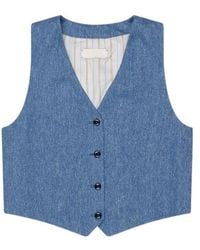 Circolo 1901 - V-Neck Vest - Lyst