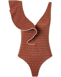 Johanna Ortiz - Boleros Paisley-Print Swimsuit - Lyst