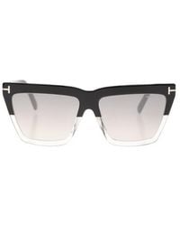 Tom Ford - Eyewear Eden Geometric Frame Sunglasses - Lyst