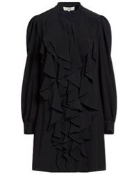 Chloé - Mini Dress Acetate, Silk - Lyst