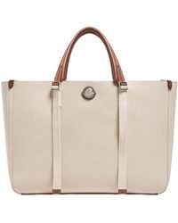 Moncler - Carlo Logo Tote Bag - Lyst
