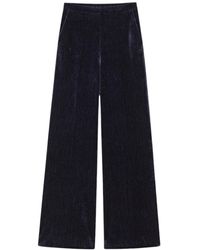 forte_forte - Elastic-Waist Casual Trousers - Lyst