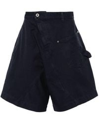 JW Anderson - Jw Anderson Knee-Length Twisted Bermuda Shorts - Lyst