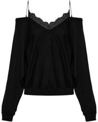 IRO - Off-The-Shoulder Knit Top - Lyst