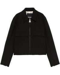 Patrizia Pepe - Zip-Up Twill Sporty Jacket - Lyst