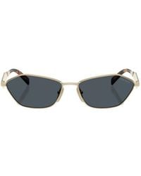Prada - Eyewear Irregular Frame Sunglasses - Lyst