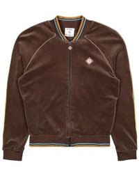 CASABLANCA - Velour Track Jacket - Lyst