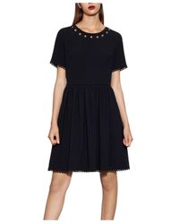 KENZO - A Well-Fitting Horn-Shaped Mini Dress - Lyst