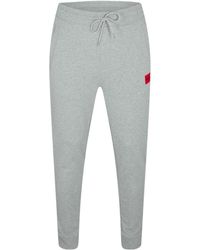 BOSS - Hugo Doak Closed Hem Jogging Bottoms With Logo Detail - Lyst