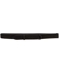 Orciani - Cloudy No-Buckle Suede Belt - Lyst