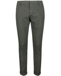 Dondup - Mid-Waist Casual Pants - Lyst