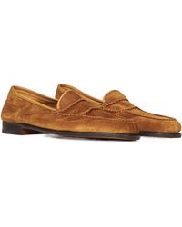 John Lobb - Round Toe Loafers - Lyst