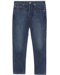 KENZO - Mid-Rise Straight-Leg Trousers - Lyst