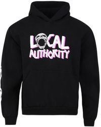 Local Authority - Skull Pattern Hoodie - Lyst