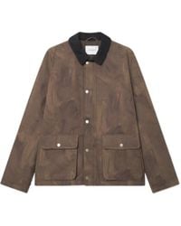 Les Deux - Corduroy-Collar Jacket - Lyst