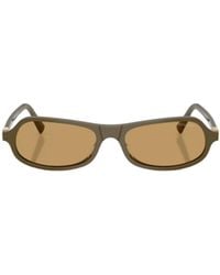 Miu Miu - Eyewear Miu Regard Geometric Frame Sunglasses - Lyst