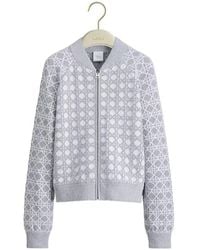 Dior - Macrocannage Bomber Jacket - Lyst
