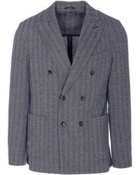 Circolo 1901 - Chevron Double-Breasted Jacket - Lyst