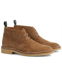 Gucci - Web Detailed Ankle Boots - Lyst