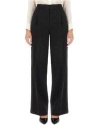 MICHAEL Michael Kors - Crepe Wide-Leg Pants - Lyst