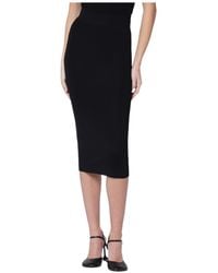 Entire studios - Ribbed Midi Knitted Skirt - Lyst