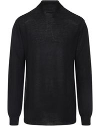 Rick Owens - Long-Sleeved Turtleneck Jumper - Lyst