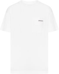 Brunello Cucinelli - Monili-Embellished Crewneck T-Shirt - Lyst