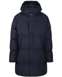 Stone Island - Hooded Down Jacket - Lyst