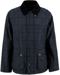 Barbour - Tartan Ambleside Wax Jacket - Lyst