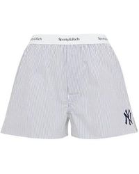 Sporty & Rich - Shorts With Elastic Waistband - Lyst