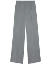 Jil Sander - High Waist Straight Leg Pants - Lyst