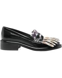 Missoni - 40Mm Zigzag Loafers - Lyst