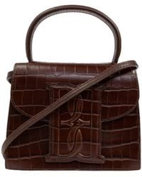 By Malene Birger - Ramil Logo Patch Shoulder Bag - Lyst