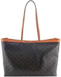 Celine - Medium Cabas Triomphe Shoulder Bag - Lyst