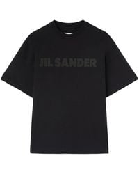 Jil Sander - Crewneck Short Sleeved T-Shirt - Lyst
