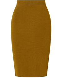 Tom Ford - Crepe Knee-Length Skirt - Lyst