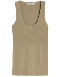 Max Mara - Ghiro Ribbed Knit Tank Top - Lyst