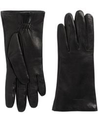 TOTEME - Calfskin Leather Gloves - Lyst