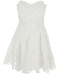Charo Ruiz - 'Bail' Dress With Heart Neckline And Scalloped Edges - Lyst
