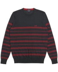 Armani Jeans - Striped Sweater - Lyst