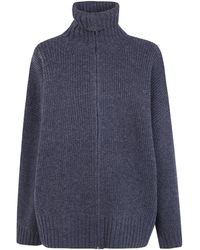 Frankie Shop - 'Veda' Oversized Zip-Up Cardigan - Lyst
