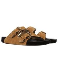 Isabel Marant - Lennyo Buckle Detailed Sandals - Lyst
