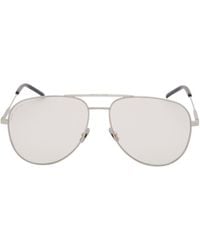Saint Laurent - Eyewear Classic 11 Aviator Sunglasses - Lyst